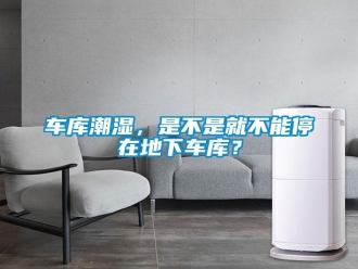 企業新聞車庫潮濕，是不是就不能停在地下車庫？