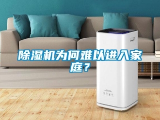 企業新聞除濕機為何難以進入家庭？