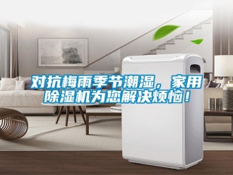 企業新聞對抗梅雨季節潮濕，家用除濕機為您解決煩惱！