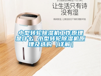 常見問題小型轉輪除濕機工作原理是什么 小型轉輪除濕機原理及選購【詳解】