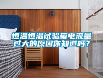 知識百科恒溫恒濕試驗箱電流量過大的原因你知道嗎？