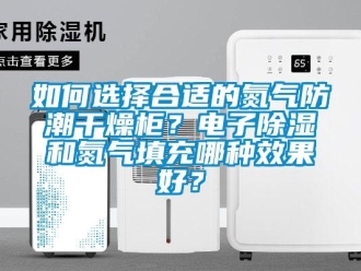 常見問題如何選擇合適的氮氣防潮干燥柜？電子除濕和氮氣填充哪種效果好？