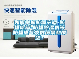 企業新聞如何掌握防爆空調-防爆冰箱-防爆除濕機等防爆電氣發展前景和展望？