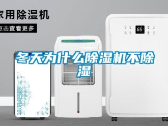 企業新聞冬天為什么除濕機不除濕