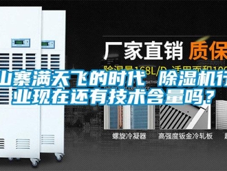 常見問題山寨滿天飛的時代 除濕機行業現在還有技術含量嗎？