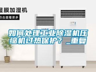 常見問題如何處理工業除濕機壓縮機過熱保護？_重復