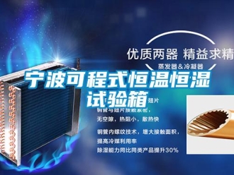 知識百科寧波可程式恒溫恒濕試驗箱
