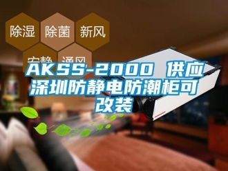 企業新聞AKSS-2000 供應深圳防靜電防潮柜可改裝