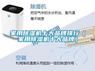 企業新聞家用除濕機十大品牌排行（家用除濕機十大品牌）
