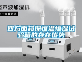 知識百科四方面窺探恒溫恒濕試驗箱的存在優勢