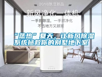 企業新聞“蒸熱”夏天，讓新風除濕系統拯救你的別墅地下室