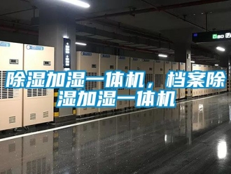 行業新聞除濕加濕一體機，檔案除濕加濕一體機