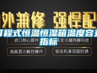 知識百科可程式恒溫恒濕箱溫度容差指標