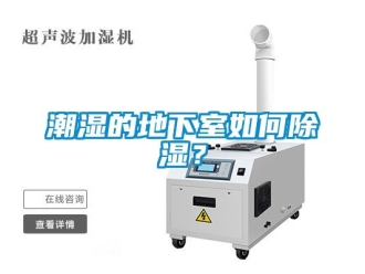 企業新聞潮濕的地下室如何除濕？