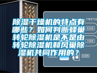 常見問題除濕干燥機的特點有哪些？如何判斷蜂巢轉輪除濕機是不是由轉輪除濕機和風巢除濕機共同作用的？