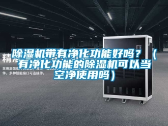 企業新聞除濕機帶有凈化功能好嗎？（有凈化功能的除濕機可以當空凈使用嗎）