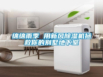 行業新聞綿綿雨季 用新風除濕機拯救你的別墅地下室