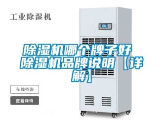 企業新聞除濕機哪個牌子好 除濕機品牌說明【詳解】
