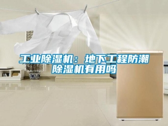 常見問題工業除濕機：地下工程防潮除濕機有用嗎