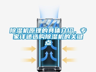 行業新聞除濕機原理的具體介紹，專家詳述選購除濕機的關鍵點