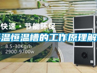 知識百科低溫恒溫槽的工作原理解析
