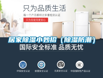 常見問題居家除濕小妙招（除濕防潮）