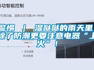 常見問題警惕 ｜ 濕噠噠的雨天里，除了防潮更要注意電器“上火”！