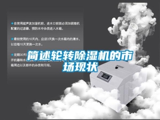 行業新聞簡述輪轉除濕機的市場現狀
