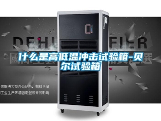 常見問題什么是高低溫沖擊試驗箱-貝爾試驗箱