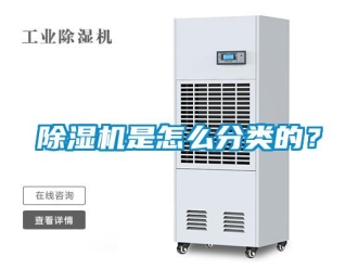 常見問題除濕機是怎么分類的？