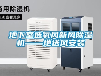 常見問題地下室選氧風新風除濕機——地送風安裝