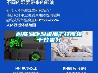行業新聞耐高溫除濕機用于掛面烘干效果好
