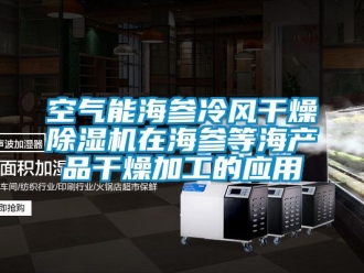 行業新聞空氣能海參冷風干燥除濕機在海參等海產品干燥加工的應用