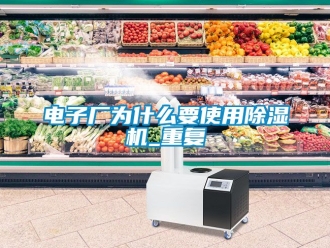 行業新聞電子廠為什么要使用除濕機_重復