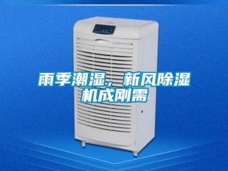 知識百科雨季潮濕，新風除濕機成剛需