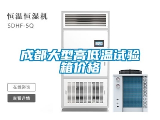 常見問題成都大型高低溫試驗箱價格
