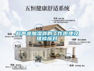 企業新聞超聲波加濕器的工作原理及維修應對