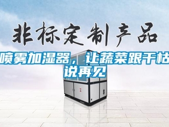 行業新聞噴霧加濕器，讓蔬菜跟干枯說再見