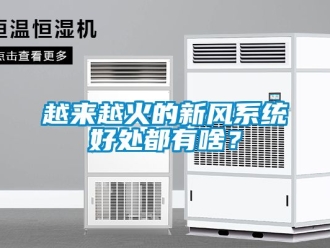 企業新聞越來越火的新風系統好處都有啥？