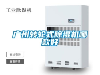 常見問題廣州轉輪式除濕機哪款好