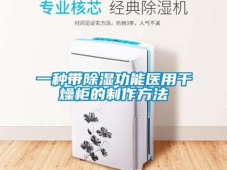 企業新聞一種帶除濕功能醫用干燥柜的制作方法
