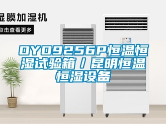 常見問題OYO9256P恒溫恒濕試驗箱／昆明恒溫恒濕設備