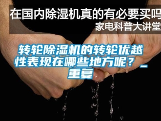 常見問題轉輪除濕機的轉輪優越性表現在哪些地方呢？_重復