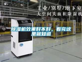 企業新聞除濕機效果好不好，看完這里就知道