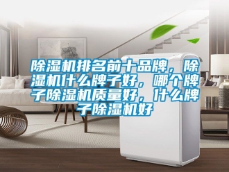 企業新聞除濕機排名前十品牌，除濕機什么牌子好，哪個牌子除濕機質量好，什么牌子除濕機好