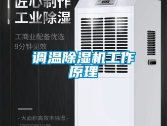 行業新聞調溫除濕機工作原理