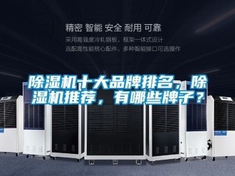 企業新聞除濕機十大品牌排名，除濕機推薦，有哪些牌子？