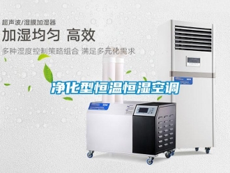 知識百科凈化型恒溫恒濕空調