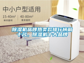 企業新聞除濕機品牌熱賣款排行榜前十名，除濕機十大品牌