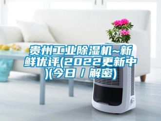 常見問題貴州工業除濕機~新鮮優評(2022更新中)(今日／解密)